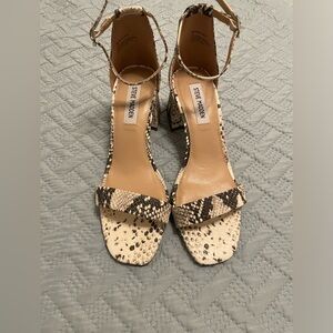 Steve Madden Snake Skin Sandal